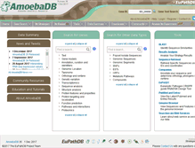 Tablet Screenshot of amoebadb.org